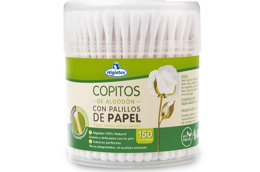 [04041004] Copito ecologico redondo mdno tarro x150 higietex